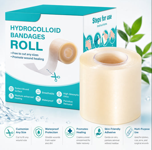 HydroVia Hydrocolloid Bandage Roll